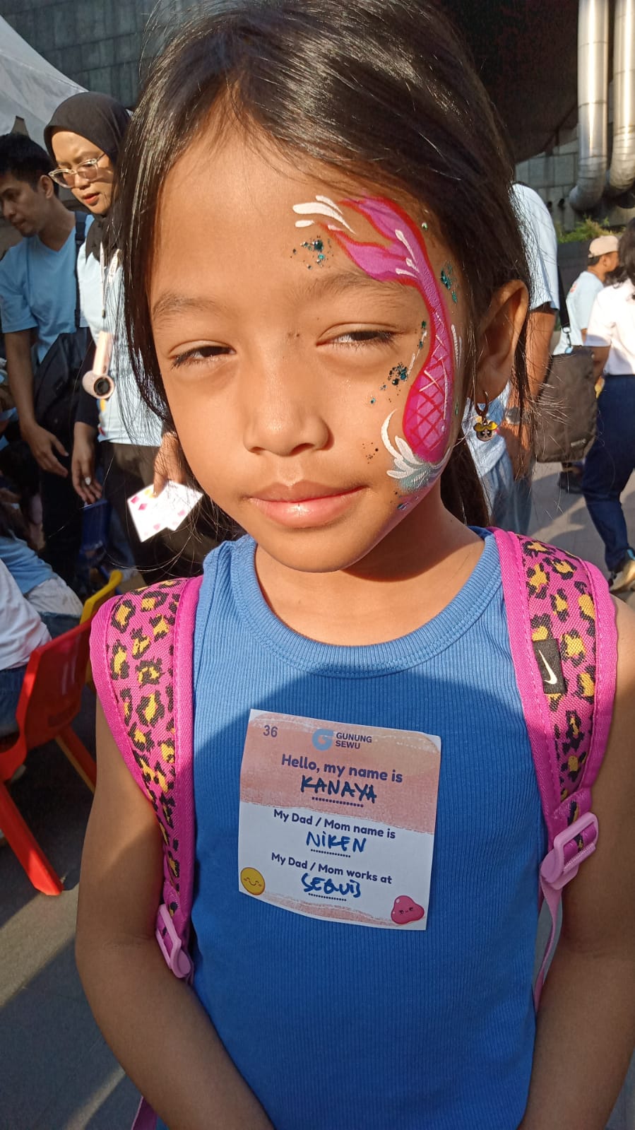 Galeri Face Painting pesta ulang tahun anak Dunia Kidz Party